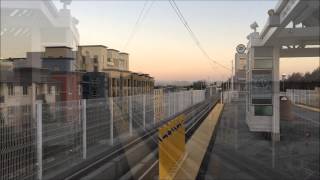 Valley Transportation Authority HD 60fps: VTA Light Rail Trains @ Great Mall/Main 7/29/15 Sunrise