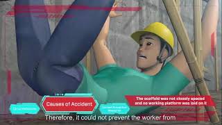 Work Safety Alert – Fall from a Bamboo Scaffold