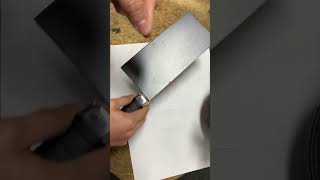 Extremely sharp Recommended products Sharpness test Slicing knife Knife What you see is what you