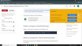 App Dev: Developing a Backend Service - Python | Qwiklabs [GSP187]