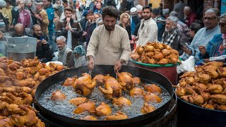 500KG CHICKEN PAKORA SOLD DAILY | CRISPY CHICKEN PAKODA RECIPE | GUJRANWALA STREETFOOD PAKORA FAROSH