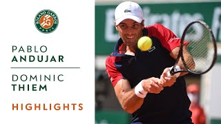 Pablo Andujar vs Dominic Thiem - Round 1 Highlights | Roland-Garros 2021