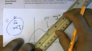 3 9 Linear Approximation Generalized Process