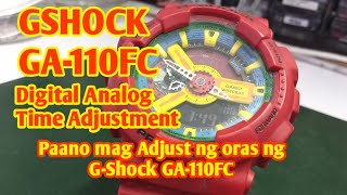 Paano mag Adjust ng oras ng G-Shock GA-110FC