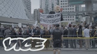 Daily VICE Canada: Debate Demonstrators, Guantanamo's Child, Drunk Feminists