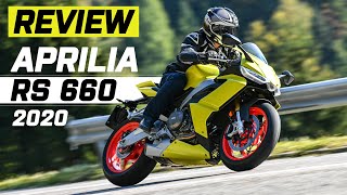 Aprilia RS 660 Review (2020) | What an Engine Sound! | Aprilia Launch 2020 | Visordown.com