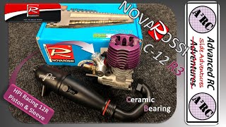 Novarossi C-12 R3 - Full Nitro Engine Build - Crank Mods, Building Tips, Bearings and More