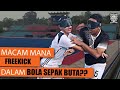 Macam mana situasi freekick dalam bola sepak orang buta?