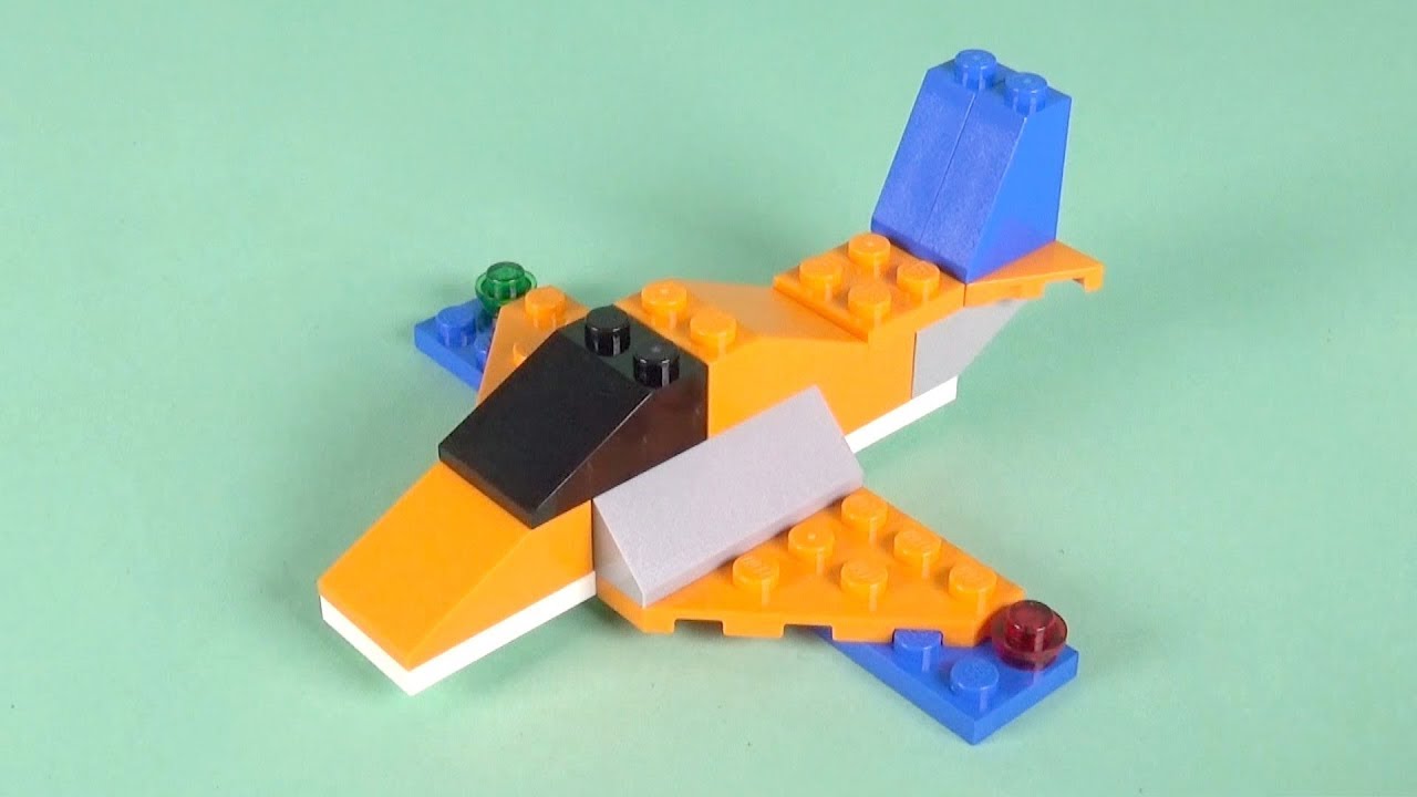 Lego Airplane Building Instructions Lego Classic 10717 How To Youtube