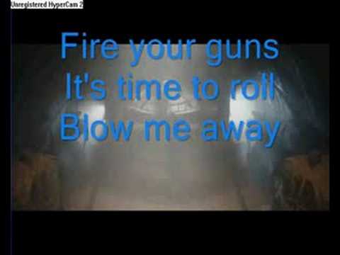 Breaking Benjamin: Blow Me Away Lyrics - YouTube