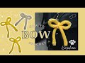 How to Crochet Bow 🎀 | Keychain & Hair Clip | Easy Crochet