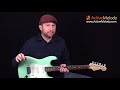 how to jam with just 2 chords playing both rhythm and lead blues guitar lesson ep254