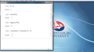 Getting Started: A Student Guide to Mathematica 8