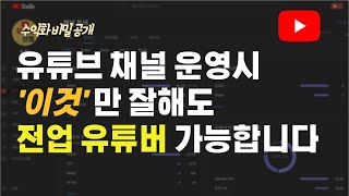 유튜브 검색 상위노출만 잘해도 돈 벌 수 있다? 직장인에서 유튜브 채널 하나로 퇴사 후 전업유튜버가 된 비밀 공개