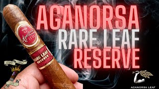 NEW AGANORSA RARE LEAF RESERVE| CIGAR REVIEW| #CIGARHEADTV