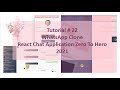 #22 Build ReactJS Project Firebase Chat Application | Render List Message part-1