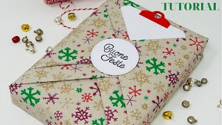 Come confezionare un regalo: Packaging doppio kimono TUTORIAL - Calendario dell'avvento