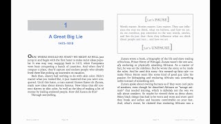 Stamped (For Kids) Chapter 1 - "A Great Big Lie"