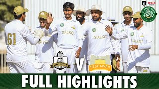 Full Highlights | Sialkot Region vs Peshawar Region | Day 3 | Quaid-e-Azam Trophy Final | PCB