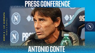 LIVE | La conferenza stampa di Mister Antonio Conte in vista di Roma - Napoli