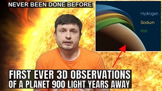 Incredible 3D Observations of an Atmosphere From 900 Light Years Away