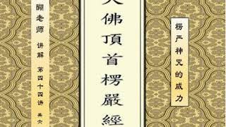 醍醐老师 讲解《楞严经》44节 “楞严神咒的威力” 【全65节】