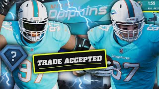 We Traded Down From 8 Then Back Up To Draft This 6'6 Monster! Madden 22 Dolphins Franchise Offseason