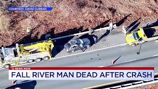 12 News Now: Fall River man dies after crash on Route 24