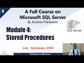 SQL Server Tutorial 4   Working With Stored Procedures