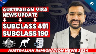 Subclass 491 & Subclass 190 Visa Changes | Australian Immigration News 2024