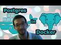 Posgres in Docker Made EASY Step By Step UNDER 7 minute
