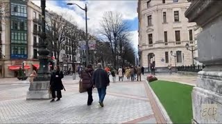 Vaya suerte tuve el jueves. Bilbao Walk.10 Febrero 2025.