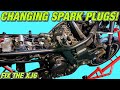 Changing Motorcycle Spark Plugs! - Yamaha XJ6 Diversion