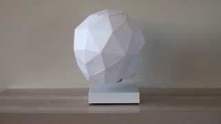 Edmond - levitating origami skull
