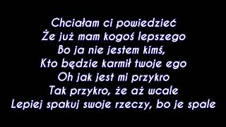 bryska - mam kogoś lepszego (Tekst/Muzyka)