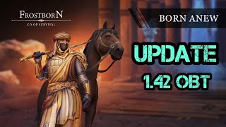 Nova Atualização OBT: 1.42 | FROSTBORN |✅   Update 1.42 OBT (FROSTBORN)