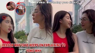 [FayeYoko] MY GIRLFRIEND IS SULKING AT ME - This is the reason why Yoko is Mad a