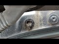 BMW X5 - Water leak in the rear