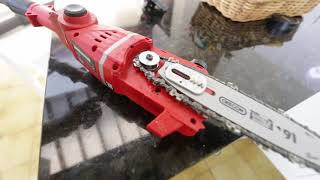 Ozito Pole Pruner Chain Saw Slip Hack