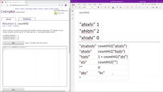 Recursion - 1 (countHi2) Java Solution || Codingbat.com