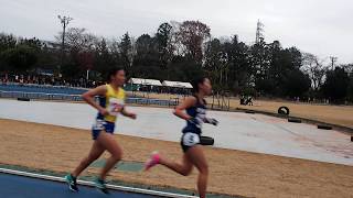 日体大記録会 女子5000m 第2組　2019年12月21日