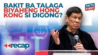 Duterte, bakit lumipad sa Hongkong sa gitna ng balitang may ICC arrest warrant na?