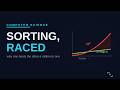Sorting, Raced — Bubble Sort vs Quicksort (Animated)