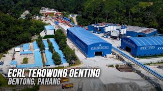 ECRL Pahang: Terowong Genting, Bentong - East Coast Rail Link (ECRL) / Laluan Rel Pantai Timur