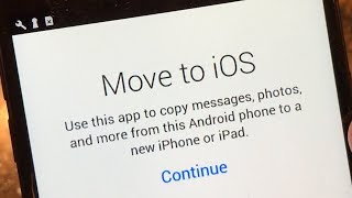 How to Move to IOS From an Android device iPhone IOS 12.3
