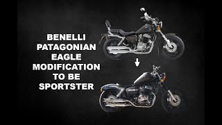 BENELLI PE 250 MENJADI SPORTSTER STYLE