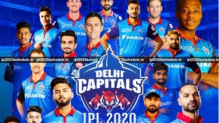 IPL 2020 in UAE | Delhi Capitals full Squad 2020 | I Delhi Capitals Final Players list