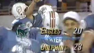 1990 Wk 14 Miami vs Philadelphia Highlights