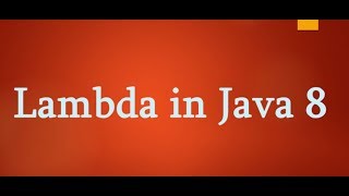 Java 8 || How to write Lambda Expression || Part -1