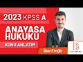 19)2023 KPSS A Anayasa Hukuku - Yasama 5 - Yüksek Seçim Kurulu - İlker EROĞLU